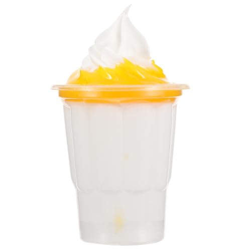 CLISPEED Künstliches Eiscreme Modell aus Sicherem PVC Realistische Eisdessert Deko Großes Gelbes Imitat für Ladendekoration und Fotorequisiten Langlebig und Einfach zu Verwenden CLISPEED Künstliches Eiscreme Modell aus Sicherem PVC Realistische Eisdessert Deko Großes Gelbes Imitat für Ladendekoration und Fotorequisiten Langlebig und Einfach zu Verwenden von CLISPEED