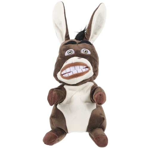 CLISPEED Kuscheliger Handpuppen aus Weichem Plüsch Interaktives Eltern für Geschichtenerzählen und Kreative Spielstunden CLISPEED Kuscheliger Handpuppen aus Weichem Plüsch Interaktives Eltern für Geschichtenerzählen und Kreative Spielstunden von CLISPEED