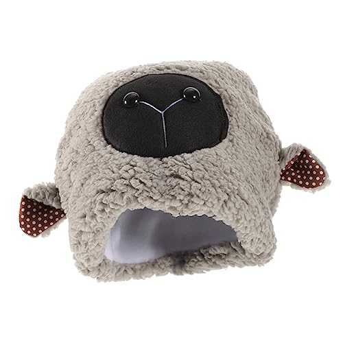 CLISPEED Lammlammmütze Schafmützenkostüm Schafohrmützen für Party Schaf-Kostümmütze für Ohren Plüschhut Tierhüte Tierohr-Cosplay Tiere Hut tierische Kopfbedeckung Sherpa Grau CLISPEED Lammlammmütze Schafmützenkostüm Schafohrmützen für Party Schaf-Kostümmütze für Ohren Plüschhut Tierhüte Tierohr-Cosplay Tiere Hut tierische Kopfbedeckung Sherpa Grau von CLISPEED
