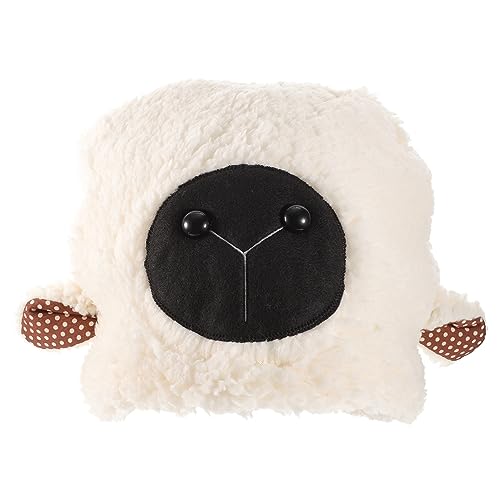 CLISPEED Lammlammmütze Tierhut Lammohrenmütze für pelziger Kopf Lammausrüstung Lammmützen für tierischer Plüschhut Schaf-Hut Tierohr-Cosplay Schafskopf Lamm Ohren Sherpa Weiß CLISPEED Lammlammmütze Tierhut Lammohrenmütze für pelziger Kopf Lammausrüstung Lammmützen für tierischer Plüschhut Schaf-Hut Tierohr-Cosplay Schafskopf Lamm Ohren Sherpa Weiß von CLISPEED