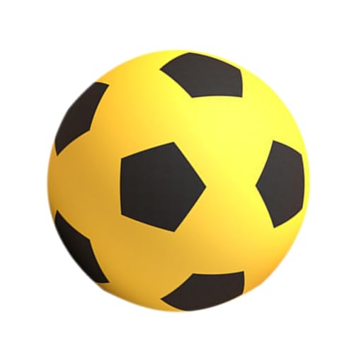 CLISPEED Leiser Fußball für Drinnen Weicher Mini Soccer Ball für Interaktives für Kleinkinder Geräuschloser Fußball Durchmesser Gelb Fördert Familieninteraktion und Motorische Fähigkeiten CLISPEED Leiser Fußball für Drinnen Weicher Mini Soccer Ball für Interaktives für Kleinkinder Geräuschloser Fußball Durchmesser Gelb Fördert Familieninteraktion und Motorische Fähigkeiten von CLISPEED