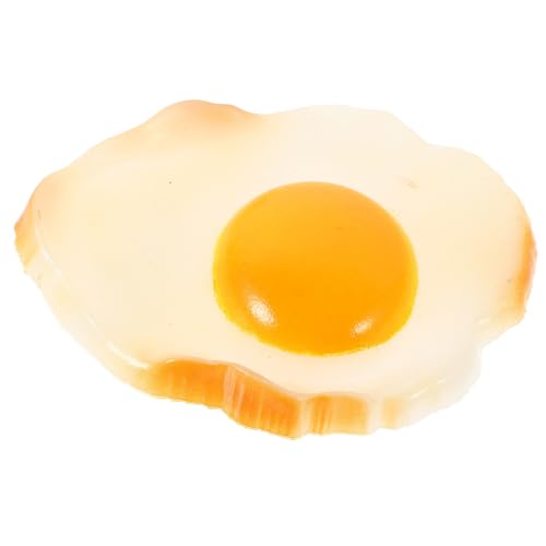 CLISPEED Lifelike Spiegelei Modell aus Stabilem PVC Realistische Küchendeko Einzigartiges Food Prop für Restaurant Fotografie und Wohnraum Künstliches Eier CLISPEED Lifelike Spiegelei Modell aus Stabilem PVC Realistische Küchendeko Einzigartiges Food Prop für Restaurant Fotografie und Wohnraum Künstliches Eier von CLISPEED