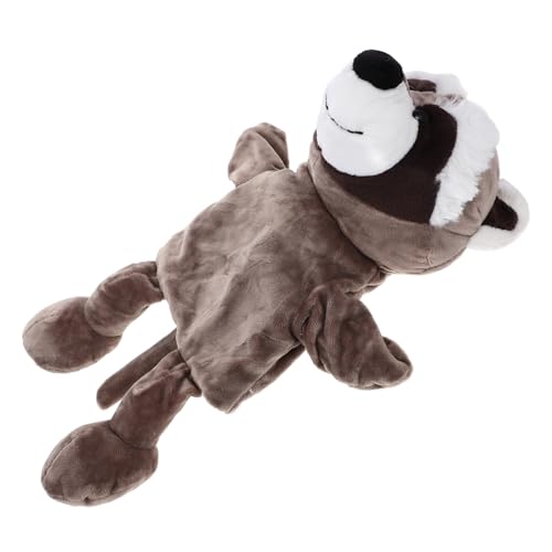 CLISPEED Lustige Handpuppe Waschbär Plüschtier Handspielzeug Interaktive Kuscheltier Handpuppe Für Geschichten Erzählen Und Pädagogisches Geschenkidee CLISPEED Lustige Handpuppe Waschbär Plüschtier Handspielzeug Interaktive Kuscheltier Handpuppe Für Geschichten Erzählen Und Pädagogisches Geschenkidee von CLISPEED