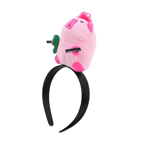 CLISPEED Lustiges Capybara Stirnband aus Weichem Material Bequemes Party Haarband für Mädchen Dekoratives Kostüm Accessoire für Karneval Geburtstag und Cosplay Feiern von CLISPEED