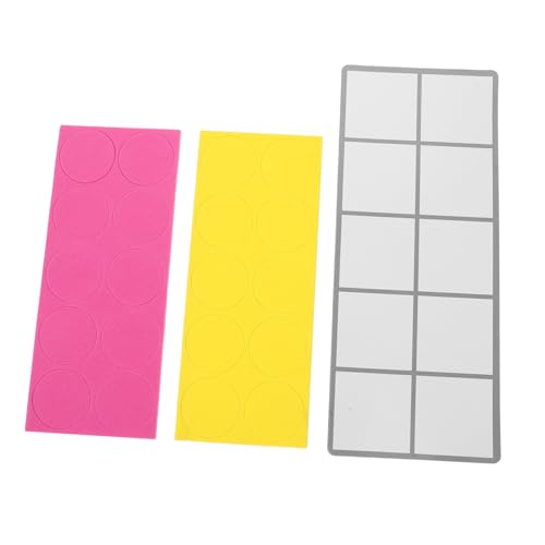 CLISPEED Magnetische Zehnerrahmen mit Zählern Schaumstoff Rahmen Lernhilfe für Zahlenoperationen Mathe Spiele für Homeschool Mathematik zubehör Vorschule und Grundschule von CLISPEED