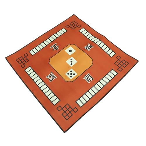 CLISPEED Mahjong Tischdecke Quadratisch Rutschfestes Polyester spielmatte Schalldämpfend für Brettspiele Poker Domino Paigow Tischabdeckung Schützende Filzmatte CLISPEED Mahjong Tischdecke Quadratisch Rutschfestes Polyester spielmatte Schalldämpfend für Brettspiele Poker Domino Paigow Tischabdeckung Schützende Filzmatte von CLISPEED