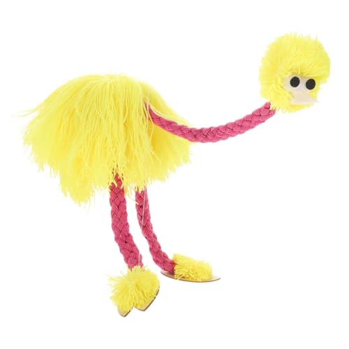 CLISPEED Marionette Puppen Tiere spielzeuge Kinderspiele pelzige Tierpuppe Plüsch Gelb CLISPEED Marionette Puppen Tiere spielzeuge Kinderspiele pelzige Tierpuppe Plüsch Gelb von CLISPEED