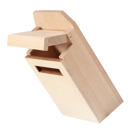 CLISPEED Maßstab Handgefertigtes Mini Möbelmodell Realistische Glatte Oberfläche für Puppenhaus Dekoration und Mikro Szenenlayout von CLISPEED