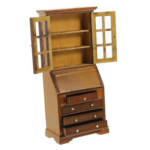 CLISPEED Maßstab Holz Möbel für Rollenspiele Hochwertiger Langlebiger Schrank für Kreative Dekoration und Spiel für Geburtstage und Feiertage CLISPEED Maßstab Holz Möbel für Rollenspiele Hochwertiger Langlebiger Schrank für Kreative Dekoration und Spiel für Geburtstage und Feiertage von CLISPEED