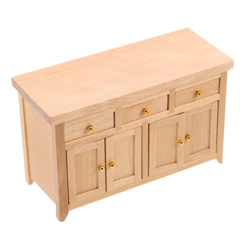 CLISPEED Maßstab Holz Möbel für Wohnzimmer und Küche Naturbelassenes Holz Langlebig Detailgetreu Zubehör für Kreatives Rollenspiel und Dekoration CLISPEED Maßstab Holz Möbel für Wohnzimmer und Küche Naturbelassenes Holz Langlebig Detailgetreu Zubehör für Kreatives Rollenspiel und Dekoration von CLISPEED
