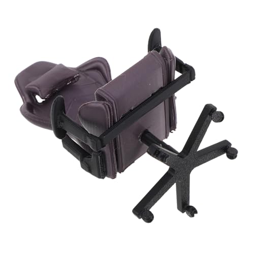 CLISPEED Maßstab Puppenhaus Möbel Detailgetreues Modell für Büro Spielszene Realistischer Kleiner Sessel als Dekoration und Sammlerstück CLISPEED Maßstab Puppenhaus Möbel Detailgetreues Modell für Büro Spielszene Realistischer Kleiner Sessel als Dekoration und Sammlerstück von CLISPEED