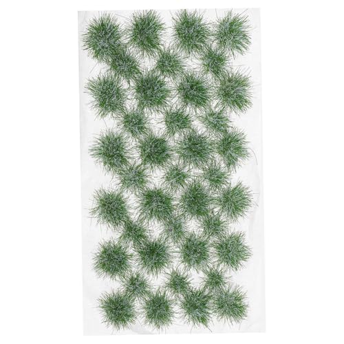 CLISPEED Micro Landschaft Grasbüschel Miniatur Gras Cluster für Diorama Modellbau Realistische Künstliche Pflanzen für Mini Garten Landschaftsbau und Miniaturszenen Vielseitige Dekoration von CLISPEED