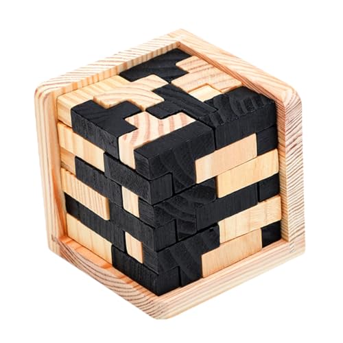CLISPEED Ming Lock Holzpuzzle Gehirntrainer Bambus Knobelspiel für Erwachsene Pädagogisches Denkspiel zur Logisches und Problemlösung Tragbares Montessori Tüftelspiel CLISPEED Ming Lock Holzpuzzle Gehirntrainer Bambus Knobelspiel für Erwachsene Pädagogisches Denkspiel zur Logisches und Problemlösung Tragbares Montessori Tüftelspiel von CLISPEED