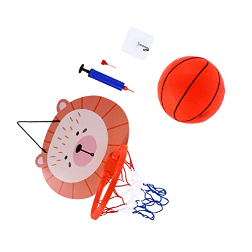 CLISPEED Mini Basketballkorb Set für Indoor Basketballspielzeug aus Langlebigem Einfach Montierbar für Zuhause Büro Schlafzimmer Fördert Bewegung und Spaß Zufällige Farbe Zufällige Farbe von CLISPEED