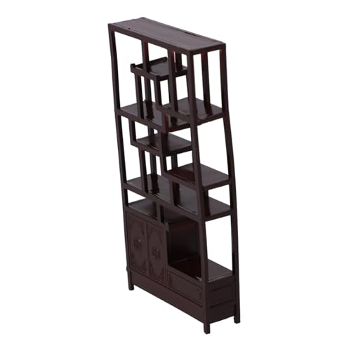 CLISPEED Mini Display Rack für Puppenhaus und Sandtisch für DIY Miniaturen und Puppenhausmöbel für Bastelfreunde von CLISPEED