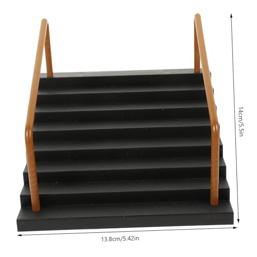 CLISPEED Mini Finger Skateboard Park Zubehör aus Hochwertigem Praktisches Finger Skateboard Übungsset mit Hindernissen für Stressabbau und Spielfreude von CLISPEED