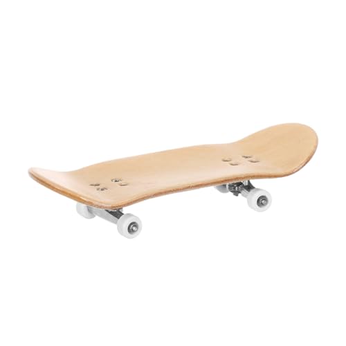CLISPEED Mini Finger Skateboard aus Ahornholz mit Doppel Kicktail Stabiles Fingerboard für Vielseitiges Partyspielzeug und Pädagogisches Tragbar für Indoor und Outdoor für Anfänger und CLISPEED Mini Finger Skateboard aus Ahornholz mit Doppel Kicktail Stabiles Fingerboard für Vielseitiges Partyspielzeug und Pädagogisches Tragbar für Indoor und Outdoor für Anfänger und von CLISPEED