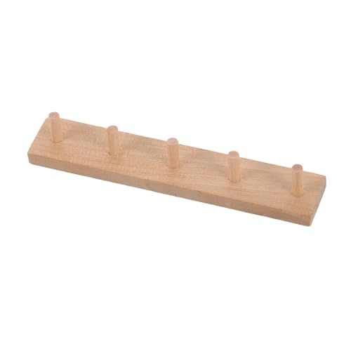 CLISPEED Mini Holz Haken für Puppenhaus Wandhaken Miniatur Zubehör Handgefertigte Holzmodelle für Kreative DIY Dekoration und Puppenhausmöbel CLISPEED Mini Holz Haken für Puppenhaus Wandhaken Miniatur Zubehör Handgefertigte Holzmodelle für Kreative DIY Dekoration und Puppenhausmöbel von CLISPEED