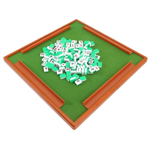 CLISPEED Mini Mahjong Set mit Klarer Gravur Tragbares Chinesisches Tischspiel für Reisen und Zuhause Traditionelles Mahjongspiel und Hand Auge Koordination Buntes Design Zufällige Farbe CLISPEED Mini Mahjong Set mit Klarer Gravur Tragbares Chinesisches Tischspiel für Reisen und Zuhause Traditionelles Mahjongspiel und Hand Auge Koordination Buntes Design Zufällige Farbe von CLISPEED