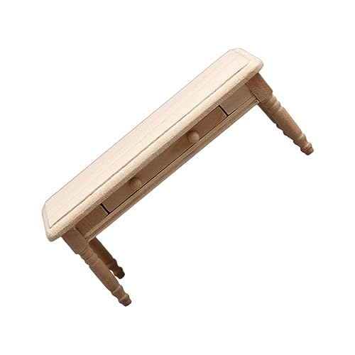 CLISPEED Mini Möbelmodell Kleiner Dekorativer Tisch Puppenhaus Miniaturmöbel Miniaturhaus Beistelltisch Miniatur Beistelltisch Kleiner Tisch Wohnzimmertischdekoration Puppenhaus von CLISPEED