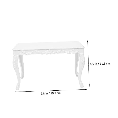 CLISPEED Mini Puppenhaus Möbel Set Tisch Stühle Umweltfreundlich Spielhaus Zubehör Detailreiche Miniatur Tisch Stuhl Set Dekorationsspielzeug CLISPEED Mini Puppenhaus Möbel Set Tisch Stühle Umweltfreundlich Spielhaus Zubehör Detailreiche Miniatur Tisch Stuhl Set Dekorationsspielzeug von CLISPEED