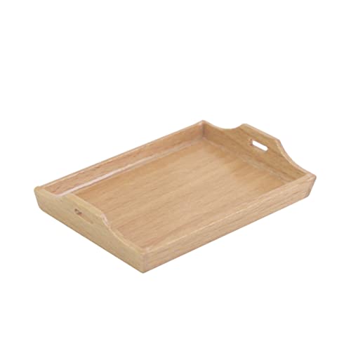 CLISPEED Mini Puppenhaus Tablett Holzserviertablett für Praktisch für Puppenhaus Fördert Kreative Spielmöglichkeiten und Handfertigkeiten CLISPEED Mini Puppenhaus Tablett Holzserviertablett für Praktisch für Puppenhaus Fördert Kreative Spielmöglichkeiten und Handfertigkeiten von CLISPEED