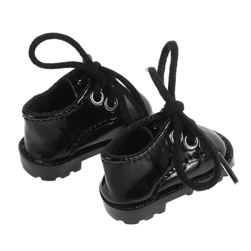 CLISPEED Mini Puppenschuhe aus Kunstleder Glänzend Robust und Leicht Anzuziehen Geeignet für Baumwoll Puppen Dekorative Miniatur Schuhe für Puppenhaus und Puppenzubehör CLISPEED Mini Puppenschuhe aus Kunstleder Glänzend Robust und Leicht Anzuziehen Geeignet für Baumwoll Puppen Dekorative Miniatur Schuhe für Puppenhaus und Puppenzubehör von CLISPEED