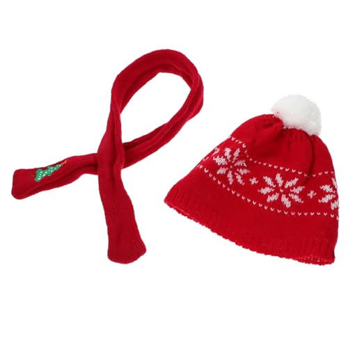 CLISPEED Mini Schneemann Mütze und Schal Weihnachtliche Puppenaccessoires Gestrickte Mini Mütze und Kuscheliger Schal Dekorativ für DIY Puppen Flaschen und Weihnachtsdeko Teilig CLISPEED Mini Schneemann Mütze und Schal Weihnachtliche Puppenaccessoires Gestrickte Mini Mütze und Kuscheliger Schal Dekorativ für DIY Puppen Flaschen und Weihnachtsdeko Teilig von CLISPEED