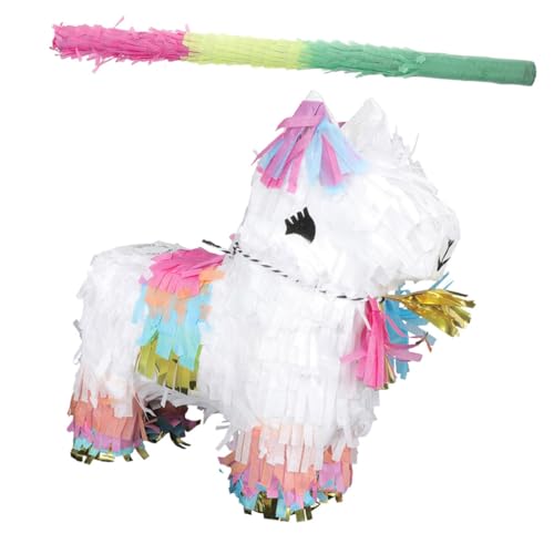 CLISPEED Mini Tier Piñata mit Schläger Kompakte Party Deko für Kindergeburtstag Bunte Niedliche Figuren als und Süßigkeitenbehälter Vielseitig Hängbar und Dekorativ CLISPEED Mini Tier Piñata mit Schläger Kompakte Party Deko für Kindergeburtstag Bunte Niedliche Figuren als und Süßigkeitenbehälter Vielseitig Hängbar und Dekorativ von CLISPEED