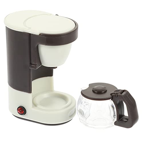 CLISPEED Mini-kaffeemaschine Kaffeemaschine Kaffeemaschine Kleinkind Kaffeemaschine Kinderküchenzubehör Kaffeemaschine Puppenhauszubehör Plastik Beige CLISPEED Mini-kaffeemaschine Kaffeemaschine Kaffeemaschine Kleinkind Kaffeemaschine Kinderküchenzubehör Kaffeemaschine Puppenhauszubehör Plastik Beige von CLISPEED