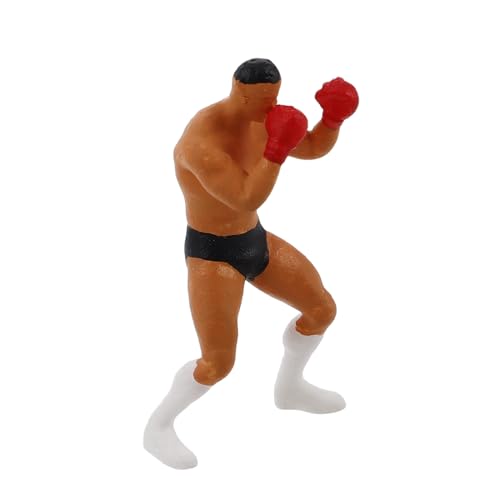 CLISPEED Miniatur Figurine Rote Miniatur Sportlerdetail Modell für Diorama Sandtisch CLISPEED Miniatur Figurine Rote Miniatur Sportlerdetail Modell für Diorama Sandtisch von CLISPEED