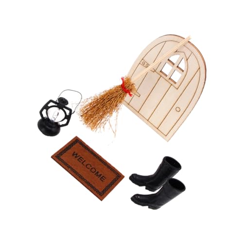 CLISPEED Miniatur Haus Dekoration Kindgerechtes Vielseitiges DIY Ornament Kit für Puppenhaus Landschaft Langlebig und Sicher als Fotorequisite von CLISPEED