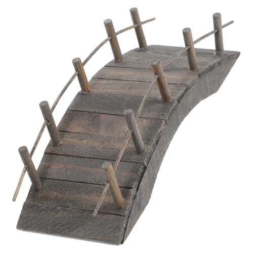CLISPEED Miniatur Holzbrücke Garten Deko Stabile Handgefertigte Bogenbrücke für Puppenhaus Mikrolandschaft Bonsai und Mini Garten Zubehör Langlebig Naturgetreu Gestaltet CLISPEED Miniatur Holzbrücke Garten Deko Stabile Handgefertigte Bogenbrücke für Puppenhaus Mikrolandschaft Bonsai und Mini Garten Zubehör Langlebig Naturgetreu Gestaltet von CLISPEED