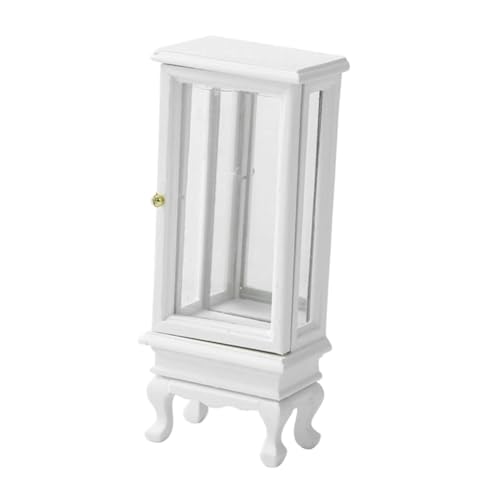CLISPEED Miniatur Möbel Schrank Weiß für Puppenhaus Wohnzimmer Schlafzimmer Arbeitszimmer Kompakter Aufbewahrungsschrank Platzsparendes Design Vielseitig Einsetzbar Elegante Vitrine für CLISPEED Miniatur Möbel Schrank Weiß für Puppenhaus Wohnzimmer Schlafzimmer Arbeitszimmer Kompakter Aufbewahrungsschrank Platzsparendes Design Vielseitig Einsetzbar Elegante Vitrine für von CLISPEED