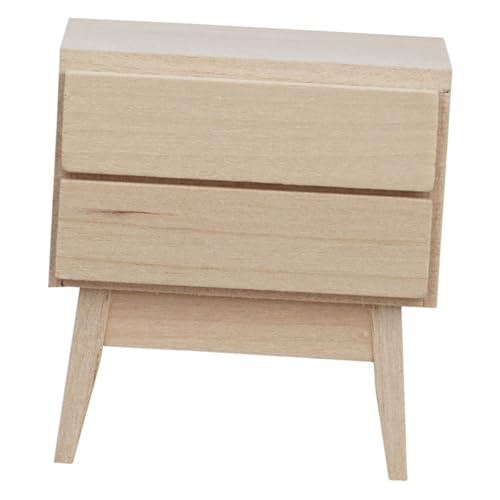 CLISPEED Miniatur Puppenhaus Möbel Lebensechter Winziger Holzschrank für Wohnzimmer Dekoration Detailreiche Handgefertigte Miniaturmöbel Künstlerische Modellmöbel für Puppenhaus und von CLISPEED