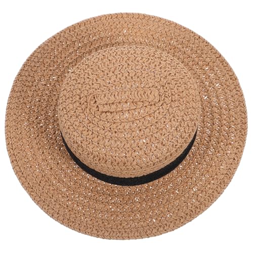 CLISPEED Miniatur Strohhut für Puppen Handgefertigtes Leichtes Accessoire für Sommer Dekoration für Freundschaften und Familien Hautfreundlich und Langlebig CLISPEED Miniatur Strohhut für Puppen Handgefertigtes Leichtes Accessoire für Sommer Dekoration für Freundschaften und Familien Hautfreundlich und Langlebig von CLISPEED