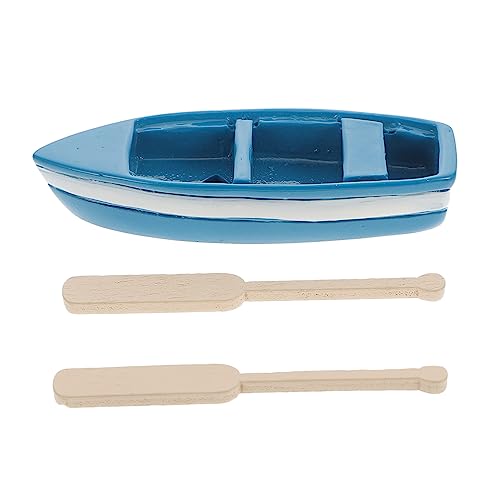 CLISPEED Modellboot -Ornamente Mini-Boot-Figur klein Miniaturfiguren Spielzeugboot Paddel Miniaturen Miniaturbootartikel Miniatur-Bootsfigur Mini -Bootdekoration hölzern Blau CLISPEED Modellboot -Ornamente Mini-Boot-Figur klein Miniaturfiguren Spielzeugboot Paddel Miniaturen Miniaturbootartikel Miniatur-Bootsfigur Mini -Bootdekoration hölzern Blau von CLISPEED