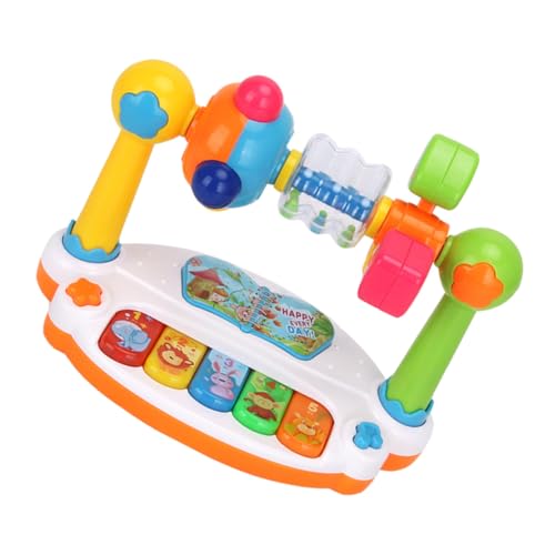 CLISPEED Musikalisches Lernspielzeug mit LED Licht Bunter Kunststoff Multifunktional Frühe für Kleinkinder Verbessert Hörvermögen Hand Auge Koordination für Jungen und Zufällige Farbe CLISPEED Musikalisches Lernspielzeug mit LED Licht Bunter Kunststoff Multifunktional Frühe für Kleinkinder Verbessert Hörvermögen Hand Auge Koordination für Jungen und Zufällige Farbe von CLISPEED