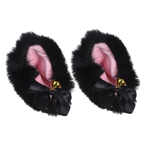 CLISPEED Niedliche Katzenohren Haarclip mit Glöckchen Party Haarspange für Halloween Cosplay Karneval Damen Mädchen Zubehör Zufällige Farbe CLISPEED Niedliche Katzenohren Haarclip mit Glöckchen Party Haarspange für Halloween Cosplay Karneval Damen Mädchen Zubehör Zufällige Farbe von CLISPEED