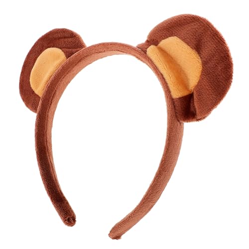 CLISPEED Ohrkopfschmuck Tragen Stirnband Mit Bärenohren Party-kopf- Stirnband Karikatur Klein Ohrenstirnband Ohr Tragen Ohren Party Cosplay Tier Ohr Haarband Tierstirnband Plüsch Braun CLISPEED Ohrkopfschmuck Tragen Stirnband Mit Bärenohren Party-kopf- Stirnband Karikatur Klein Ohrenstirnband Ohr Tragen Ohren Party Cosplay Tier Ohr Haarband Tierstirnband Plüsch Braun von CLISPEED