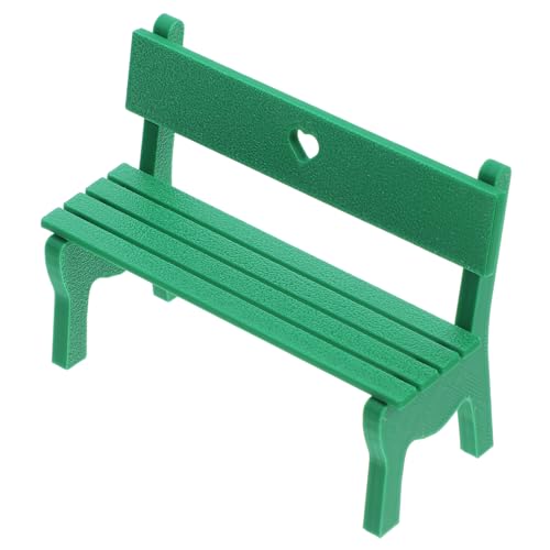 CLISPEED Parkstuhl Modell Mini-Puppenhausmöbel Miniaturdekoration Mini-Parkbank Gartenbank Bankfigur Miniatur-Bank Dollhouse Chair Mini-Parkstuhl Miniaturstühle Mini-Strand pla Grün CLISPEED Parkstuhl Modell Mini-Puppenhausmöbel Miniaturdekoration Mini-Parkbank Gartenbank Bankfigur Miniatur-Bank Dollhouse Chair Mini-Parkstuhl Miniaturstühle Mini-Strand pla Grün von CLISPEED