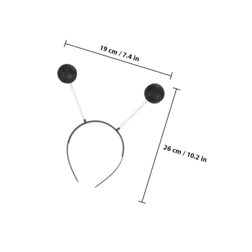 CLISPEED Party Decorative Headband mit Creative Eyeglasses Party Bequemes Langlebiges Karneval Zubehör für Halloween Fasching und Cosplay Events von CLISPEED