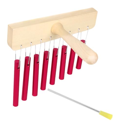 CLISPEED Percussion Wind Chime Schlaginstrument aus Solidem Aluminiumrohr mit Klarem und Stabilem Holzrahmen Geeignet für Musikalische Früherziehung und Spielerisches Lernen CLISPEED Percussion Wind Chime Schlaginstrument aus Solidem Aluminiumrohr mit Klarem und Stabilem Holzrahmen Geeignet für Musikalische Früherziehung und Spielerisches Lernen von CLISPEED