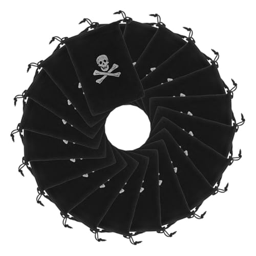 CLISPEED Piraten Kordelzugbeutel Im Design Für Halloween Süßigkeiten Partygeschenke Süßes Oder Saures Perfekte Dekoration Für Piratenpartys CLISPEED Piraten Kordelzugbeutel Im Design Für Halloween Süßigkeiten Partygeschenke Süßes Oder Saures Perfekte Dekoration Für Piratenpartys von CLISPEED