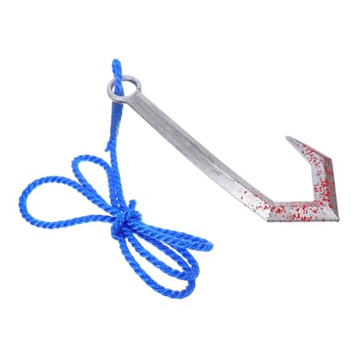 CLISPEED Piratenhaken Kunststoff Halloween Party Requisite Leichtes Piratenkostüm Zubehör mit Seil für Jungen Mädchen Karneval Bühnenauftritt CLISPEED Piratenhaken Kunststoff Halloween Party Requisite Leichtes Piratenkostüm Zubehör mit Seil für Jungen Mädchen Karneval Bühnenauftritt von CLISPEED