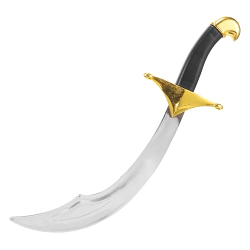 CLISPEED Plastik Piratenschwert Halloween Cosplay Requisite Leichtes Partyzubehör Piratengeburtstag Kostümzubehör für Mottoparty und Fasching CLISPEED Plastik Piratenschwert Halloween Cosplay Requisite Leichtes Partyzubehör Piratengeburtstag Kostümzubehör für Mottoparty und Fasching von CLISPEED