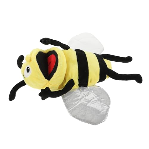 CLISPEED Plüsch Bienen Handpuppe Interaktive Geschichtenerzähler Fördert die Eltern Bindung für Fantasievolles Spiel und Kommunikation CLISPEED Plüsch Bienen Handpuppe Interaktive Geschichtenerzähler Fördert die Eltern Bindung für Fantasievolles Spiel und Kommunikation von CLISPEED