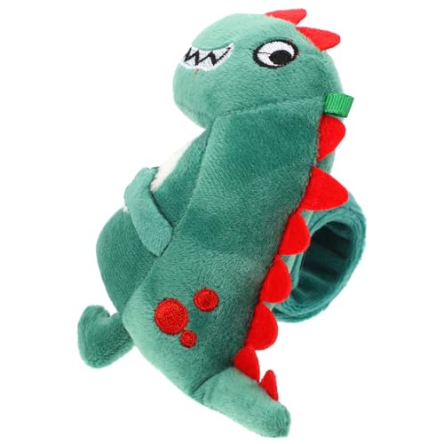 CLISPEED Plüsch Dinosaurier Klatscharmband Armband Kuscheliger Slap Bracelet Mitgebsel für Jungen Mädchen Kindergeburtstag Party Favor Geschenk Bulk CLISPEED Plüsch Dinosaurier Klatscharmband Armband Kuscheliger Slap Bracelet Mitgebsel für Jungen Mädchen Kindergeburtstag Party Favor Geschenk Bulk von CLISPEED