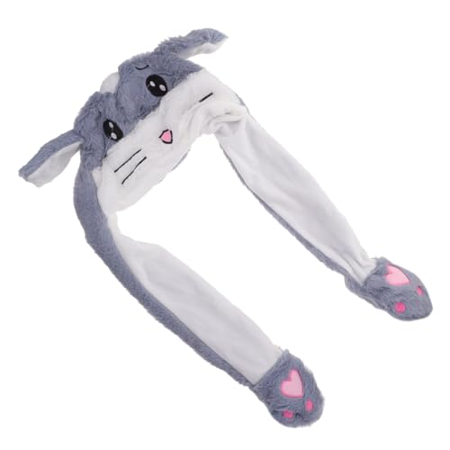 CLISPEED Plüsch Hamster Mütze mit Beweglichen Ohren Cartoon Kostüm Hut für Party Weiche Warme Beanie für Erwachsene Lustige Verkleidungsmütze Geeignet für Herbst Winter Zufällige Farbe CLISPEED Plüsch Hamster Mütze mit Beweglichen Ohren Cartoon Kostüm Hut für Party Weiche Warme Beanie für Erwachsene Lustige Verkleidungsmütze Geeignet für Herbst Winter Zufällige Farbe von CLISPEED