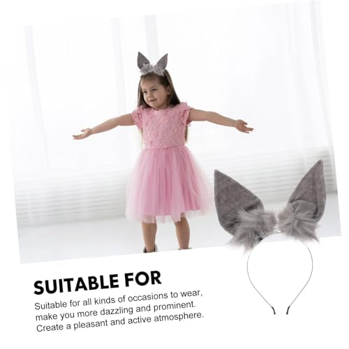 CLISPEED Plüsch Hasenohren Haarreif Cosplay Haarschmuck Leicht und Bequem für Halloween Karneval Weihnachtsfeier Bühnenauftritte Party Zubehör CLISPEED Plüsch Hasenohren Haarreif Cosplay Haarschmuck Leicht und Bequem für Halloween Karneval Weihnachtsfeier Bühnenauftritte Party Zubehör von CLISPEED